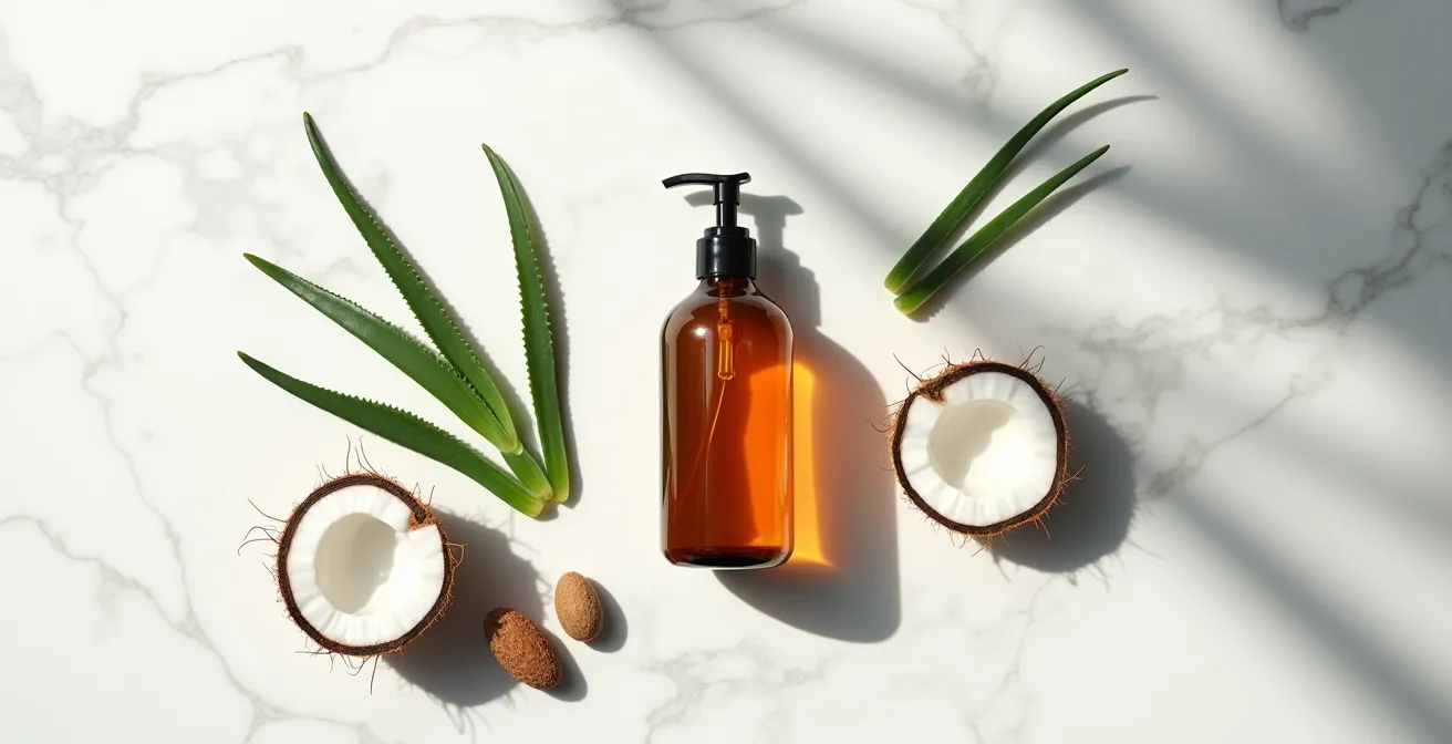 Analyse détaillée d'une composition de shampooing naturel